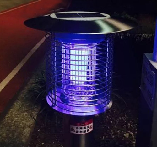 大功率户外太阳能灭蚊灯的原理和特点